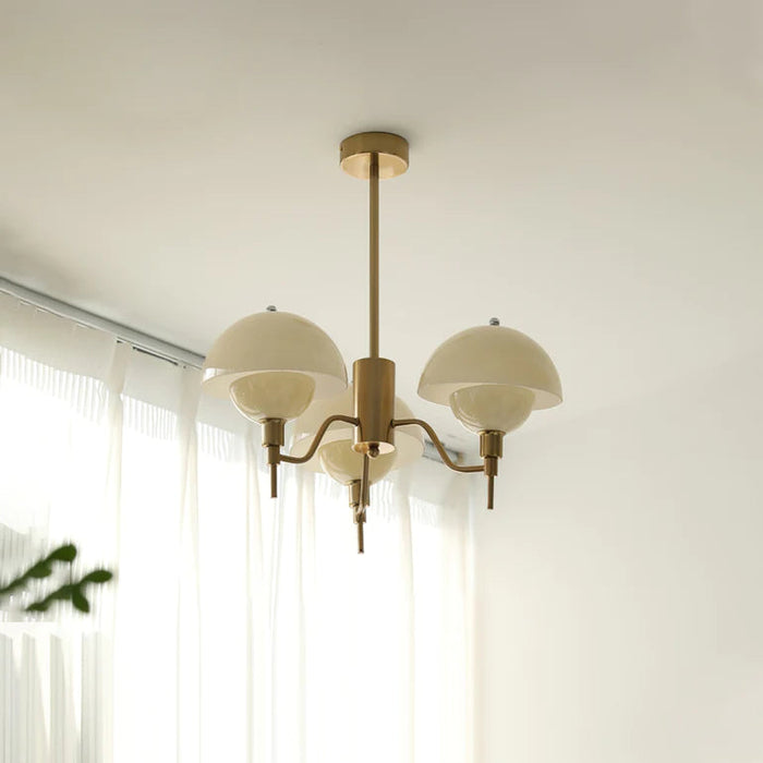 Französischer Blasenkristall-Kronleuchter aus Glas für das Wohnzimmer-Leuchtezauber