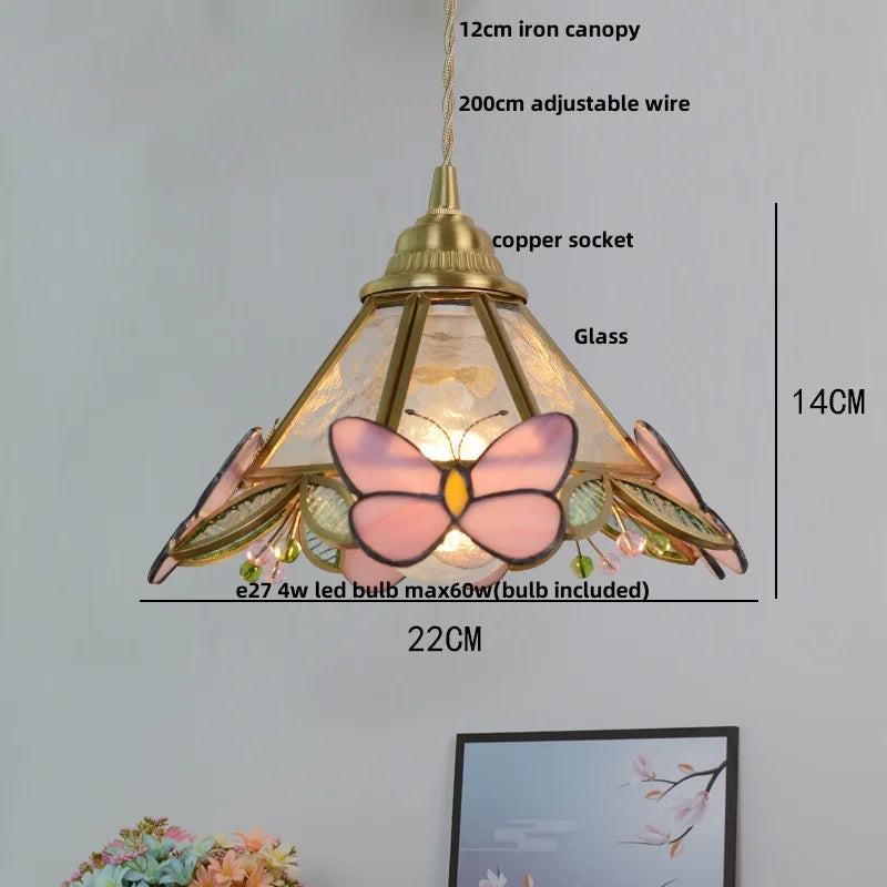Nordic Glass Pendant Light with Brass Detail – Modern LED Ceiling Lamp | Scandinavian Designer Lighting