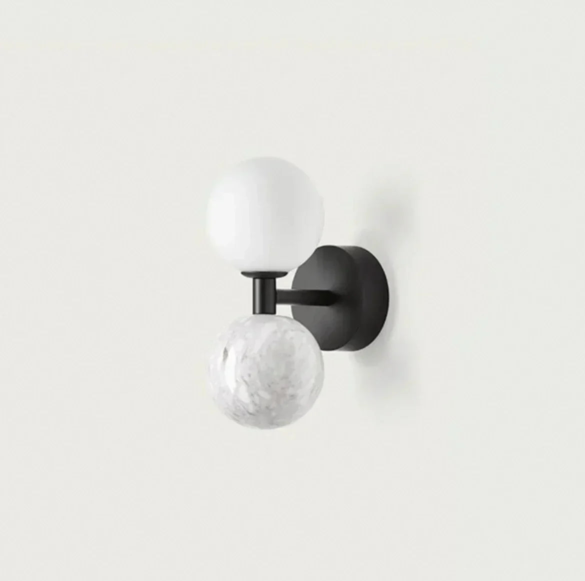 Aurastone Marble Wall Light – Luxury Nordic LED Wall Lamp | Contemporary Ambient Lighting for Elegant Interiors
