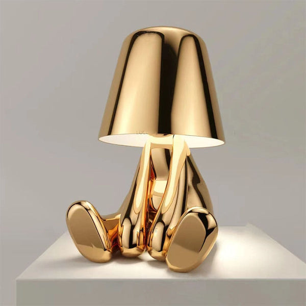 Lampe de table rechargeable AuraForm – Lampe DEL sans fil à intensité variable | Éclairage d'ambiance moderne haut de gamme
