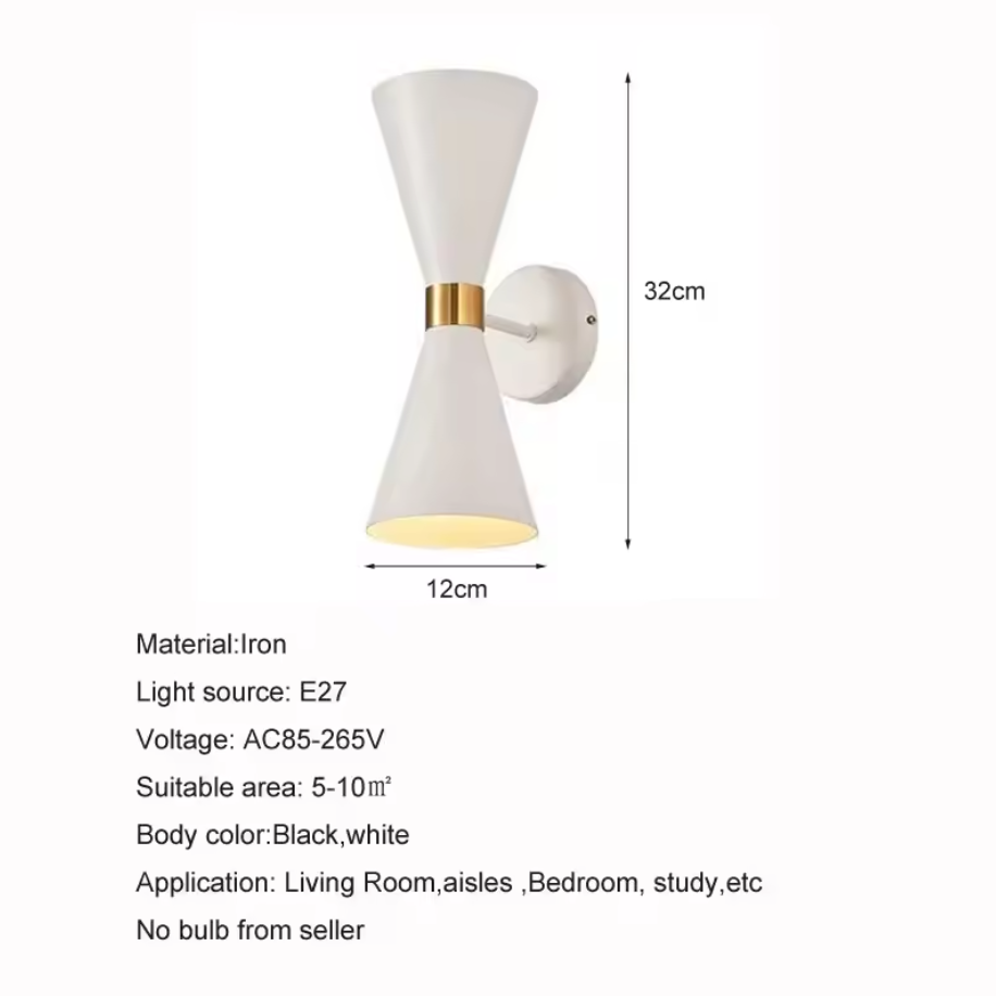 Nordica Modern Wall Light – Scandinavian Wall Lamp | Minimalist Interior Lighting | Contemporary Home Décor