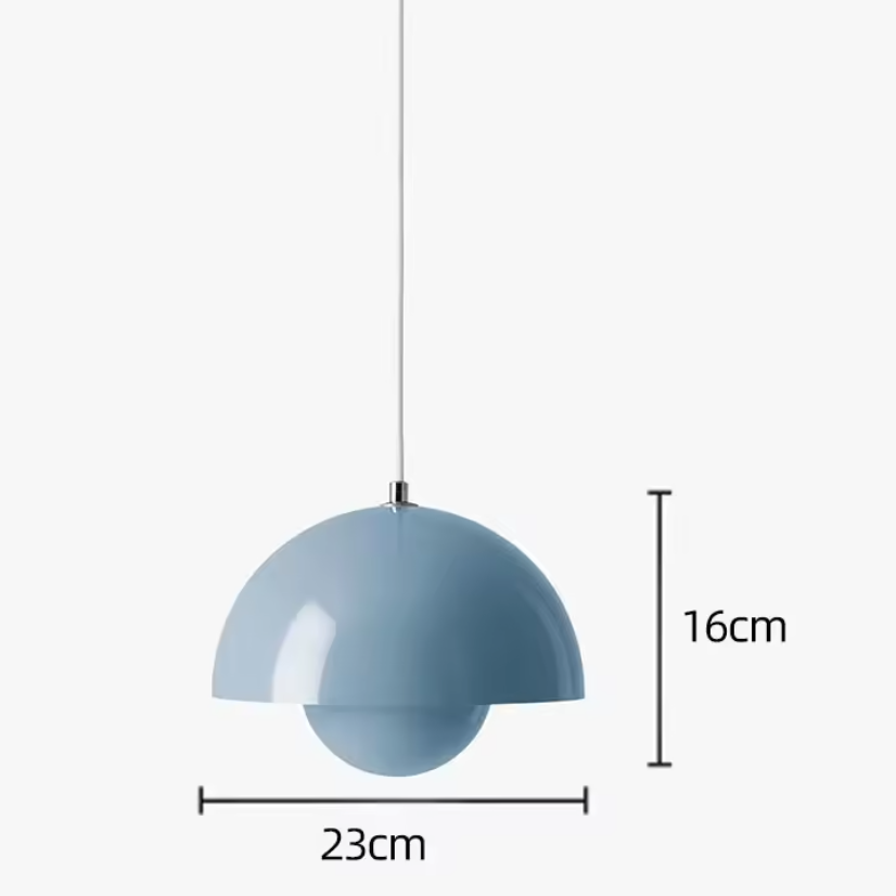 Scandinavian Flowerpot Pendant Light – Modern Nordic Ceiling Lamp | Warm Minimalist Interior Lighting