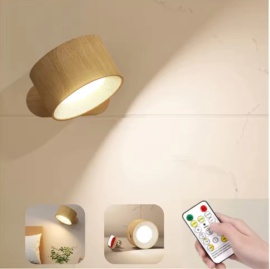 FlexiBeam Wireless Wall Light – Rechargeable Magnetic LED Lamp | 360° Adjustable Ambient Lighting