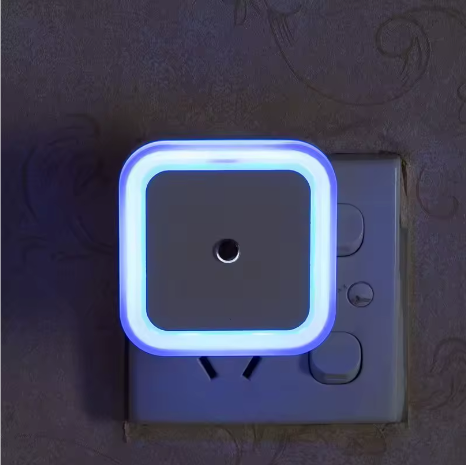 NightSense LED Plug-In Night Light – Automatic Dusk Sensor Lamp | Soft Ambient Safety Lighting