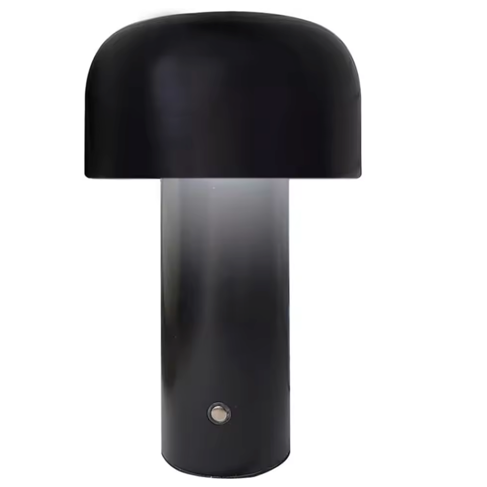 Milano Glow Rechargeable Mushroom Lamp – Cordless Italian Designer Lighting | Dimmable Ambient LED