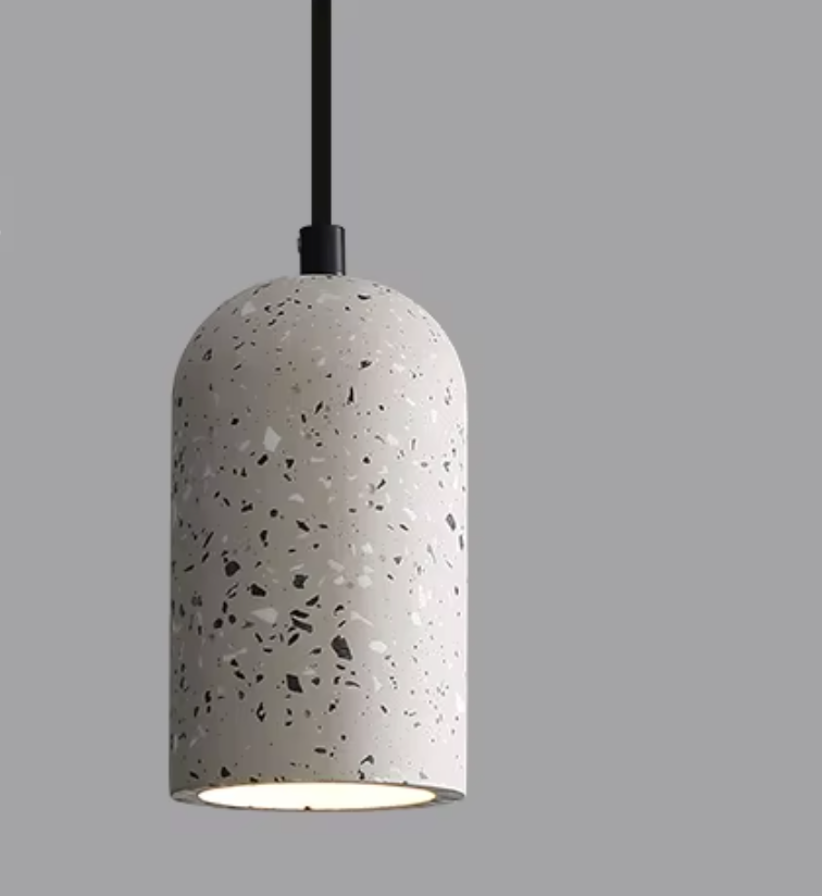 Suspension en béton FORGI – Lampe suspendue minimaliste industrielle | Éclairage de plafond urbain moderne