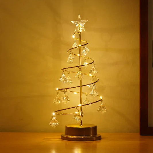 Charmanter Weihnachtsbaum-Leuchtezauber
