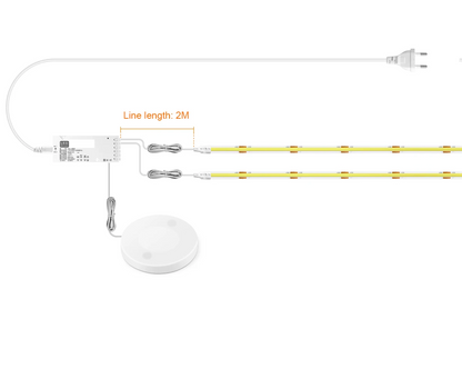 LumiPanel LED-Wandbeleuchtung-Leuchtezauber