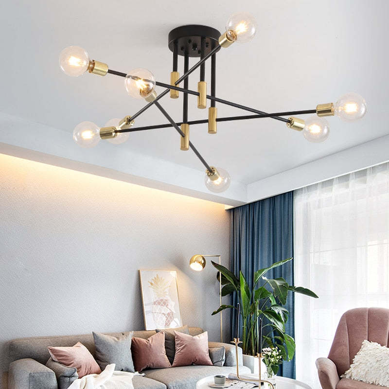 Moderne LED-Deckenleuchte Valentina-Leuchtezauber