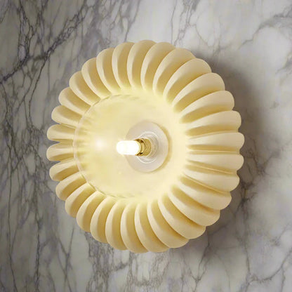 Moderne kreative Schlafzimmer-Wandlampe aus Kunstharz-Leuchtezauber