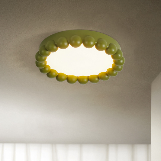 Molina Aura Ceiling Light – Modern Resin LED Ceiling Lamp | Soft Ambient Lighting with 3-Step Dimming