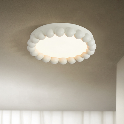 Molina Aura Ceiling Light – Modern Resin LED Ceiling Lamp | Soft Ambient Lighting with 3-Step Dimming