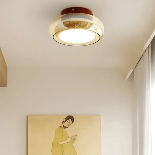 Vintage kleine Acryl-LED-Deckenlampe-Leuchtezauber