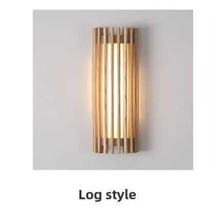 Kiyora Walnut Wall Light – Japanese Wabi-Sabi LED Wall Lamp | Warm Ambient Lighting for Modern Interiors