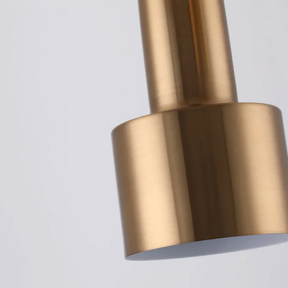 Gold Nordic Pendant Light – Modern LED Hanging Lamp | Scandinavian Luxury Interior Lighting