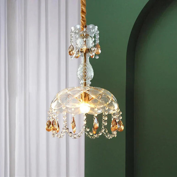 Luxus-Kristall-Kronleuchter-Design-Hängelampe-Leuchtezauber