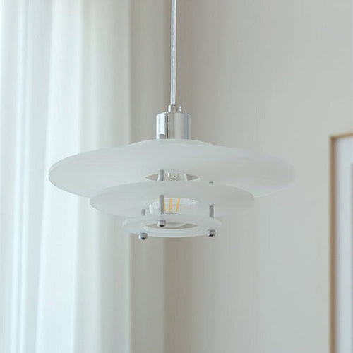 Moderne UFO-förmige Kronleuchter-Vintage-Hängelampe-Leuchtezauber