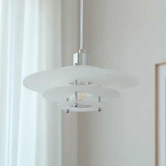 Moderne UFO-förmige Kronleuchter-Vintage-Hängelampe-Leuchtezauber