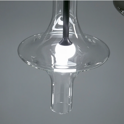 Aureline Glass Pendant Light – Luxury Nordic LED Hanging Lamp | Modern Designer Lighting for Elegant Interiors