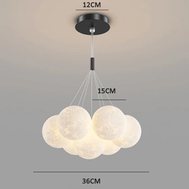 NovaNest Pendant Light – Modern 3D Kids Ceiling Lamp | Creative LED Lighting for Children’s Bedrooms & Contemporary Interiors