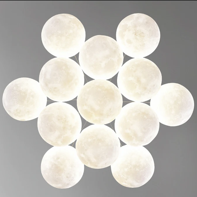 NovaNest Pendant Light – Modern 3D Kids Ceiling Lamp | Creative LED Lighting for Children’s Bedrooms & Contemporary Interiors