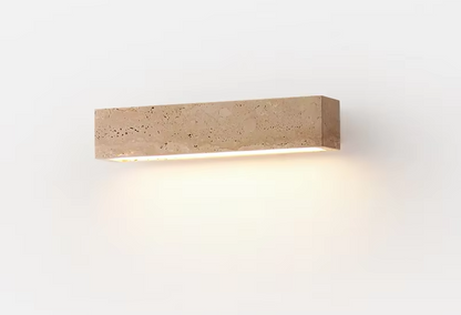 ZENLUME Wabi-Sabi Stein Wandleuchte-Leuchtezauber