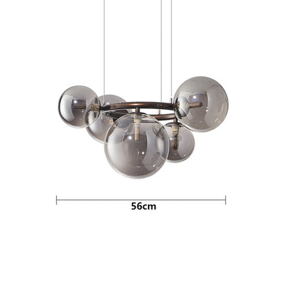 HaloRinga Pendant Light – Scandinavian LED Ring Chandelier | Modern Dimmable Ceiling Lamp for Dining & Living Spaces