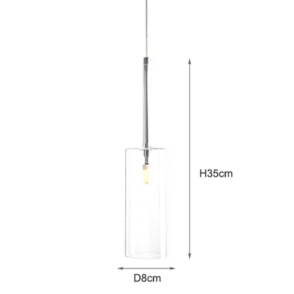 Milano Glass Pendant Light – Luxury LED Chandelier | Contemporary Italian Designer Lighting | Elegant Interior Centrepiece