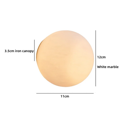 Orbelle Glass Wall Light – Frosted Globe LED Sconce | Modern Ambient Lighting | Timeless Interior Elegance