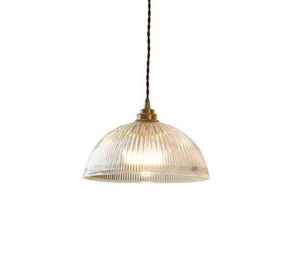 Verra Copper Pendant Light – Modern Glass Ceiling Lamp | Contemporary Ambient Lighting | Refined Interior Elegance