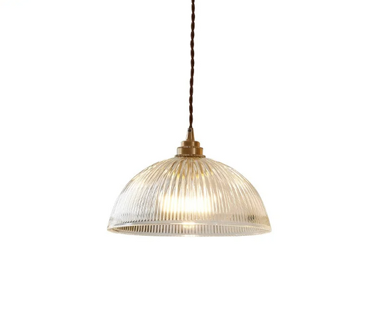 Verra Copper Pendant Light – Modern Glass Ceiling Lamp | Contemporary Ambient Lighting | Refined Interior Elegance