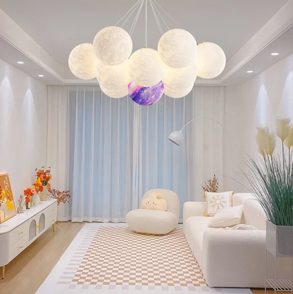 NovaNest Pendant Light – Modern 3D Kids Ceiling Lamp | Creative LED Lighting for Children’s Bedrooms & Contemporary Interiors