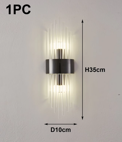 LUXARÉ CrystalLine Wandlamp-Leuchtezauber