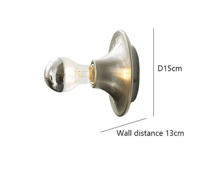 Solvane Wall Light – Nordic Retro LED Wall Lamp | Modern Ambient Lighting for Elegant Interiors