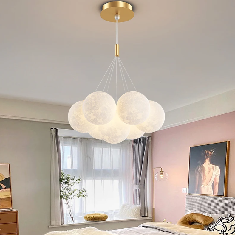 NovaNest Pendant Light – Modern 3D Kids Ceiling Lamp | Creative LED Lighting for Children’s Bedrooms & Contemporary Interiors