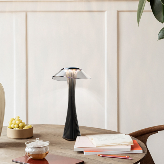 Kristall-Lampe - LED Diamant Tischlampe-Leuchtezauber