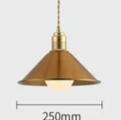 Gold Nordic Pendant Light – Modern LED Hanging Lamp | Scandinavian Luxury Interior Lighting