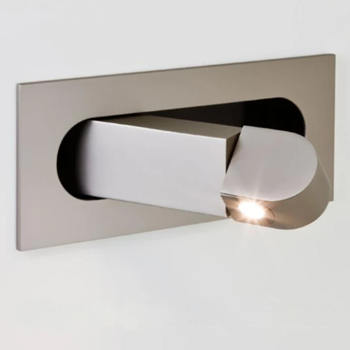 Arctis Pivot Wall Light – Adjustable Recessed LED Reading Lamp | Minimalist Nordic Wall Lighting