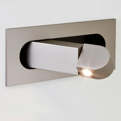 Arctis Pivot Wall Light – Adjustable Recessed LED Reading Lamp | Minimalist Nordic Wall Lighting
