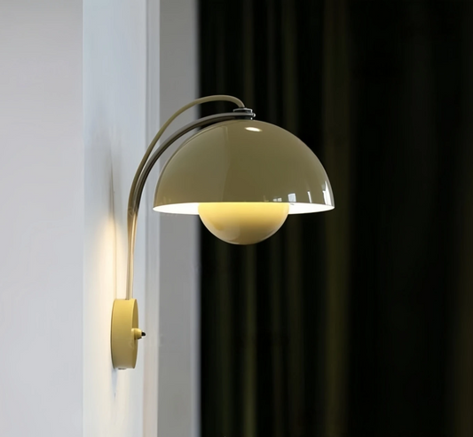 Nordic Bud LED Wall Light – Contemporary E27 Wall Lamp | Soft Ambient Lighting | Modern Interior Accent