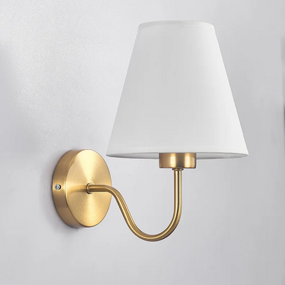 Aureva Fabric Wall Light – Nordic Wall Lamp | Soft Ambient Lighting for Elegant Modern Interiors