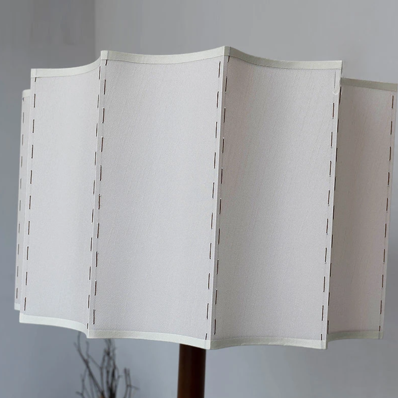 HikariWood Floor Lamp – Wabi-Sabi Wooden Standing Light | Japandi Ambient LED Lighting for Modern Interiors