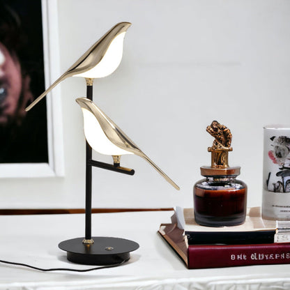 LED Tischlampe in Form eines Vogels-Leuchtezauber