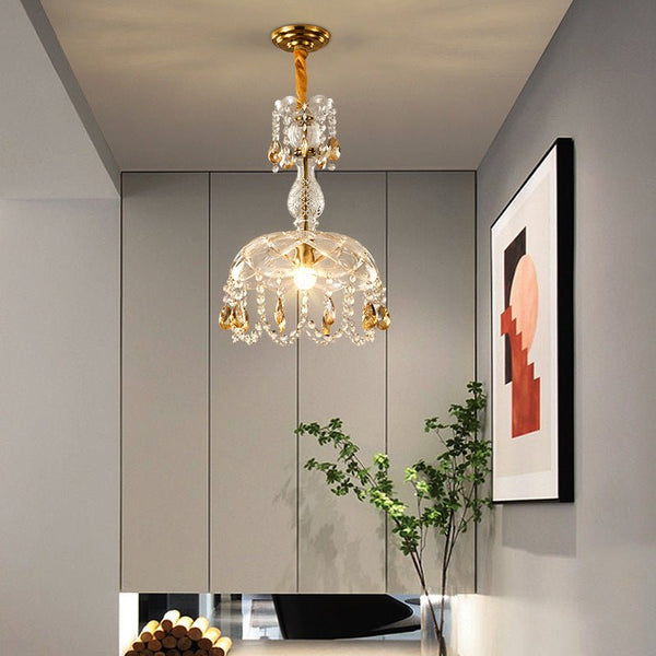 Luxus-Kristall-Kronleuchter-Design-Hängelampe-Leuchtezauber