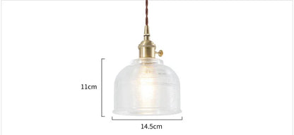 AeroNord LumiSphere Pendant Light – Japandi Glass Pendant Lamp for Living Rooms, Cafés &Modern Interiors