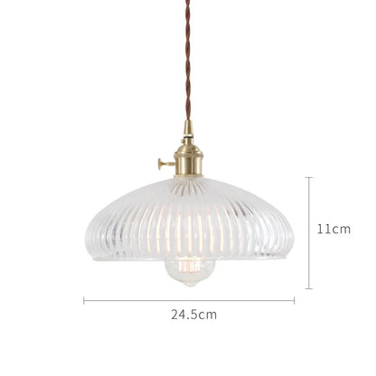 AeroNord LumiSphere Pendant Light – Japandi Glass Pendant Lamp for Living Rooms, Cafés &Modern Interiors