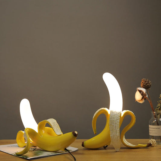 Banane Lichter Art Deco Tischlampen-Leuchtezauber