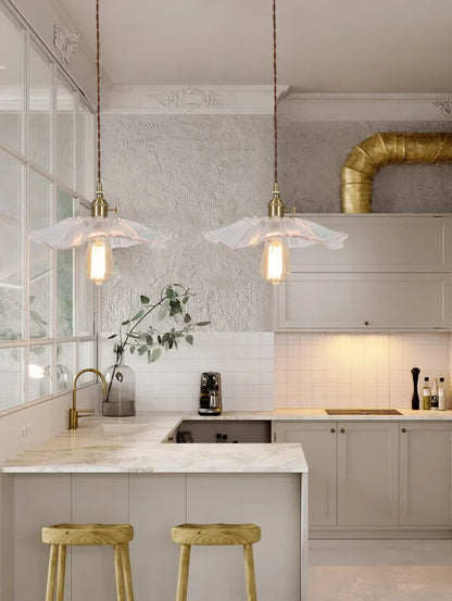 AeroNord LumiSphere Pendant Light – Japandi Glass Pendant Lamp for Living Rooms, Cafés &Modern Interiors