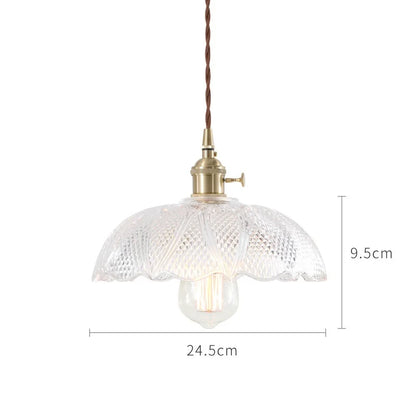 AeroNord LumiSphere Pendant Light – Japandi Glass Pendant Lamp for Living Rooms, Cafés &Modern Interiors