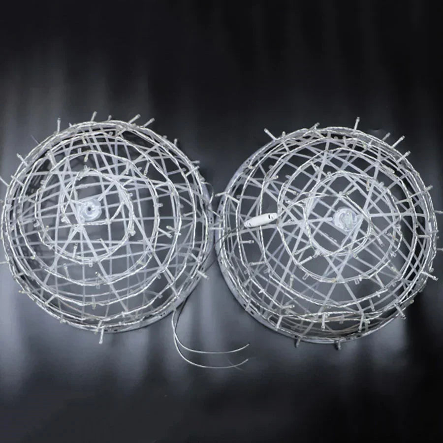 LED Rattan Ball String Lights – Outdoor Fairy Lights for Gardens, Weddings, Patios, Trees & Festive Decorations